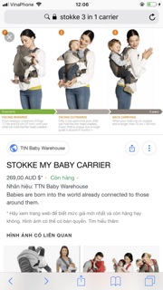 Địu trợ lực stokke