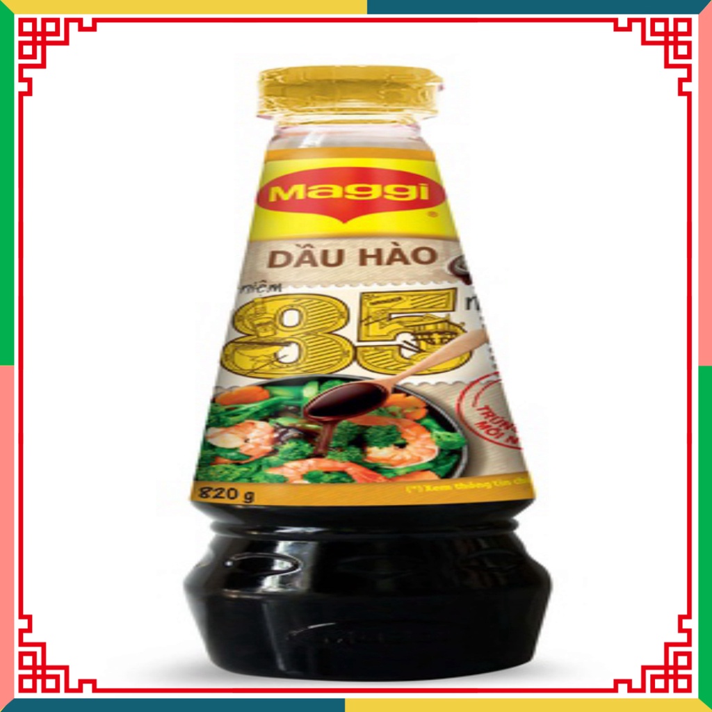 Dầu hào Maggi chai 820g ( Đại lý Ngọc Toản)