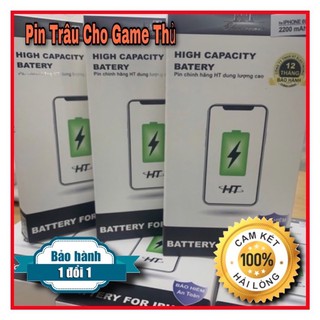 Pin Dung Lượng Cao Chính Hãng Dành Cho Game Thủ ( 6g/6p,6s/6sp,7g/7p,8g/8p  )