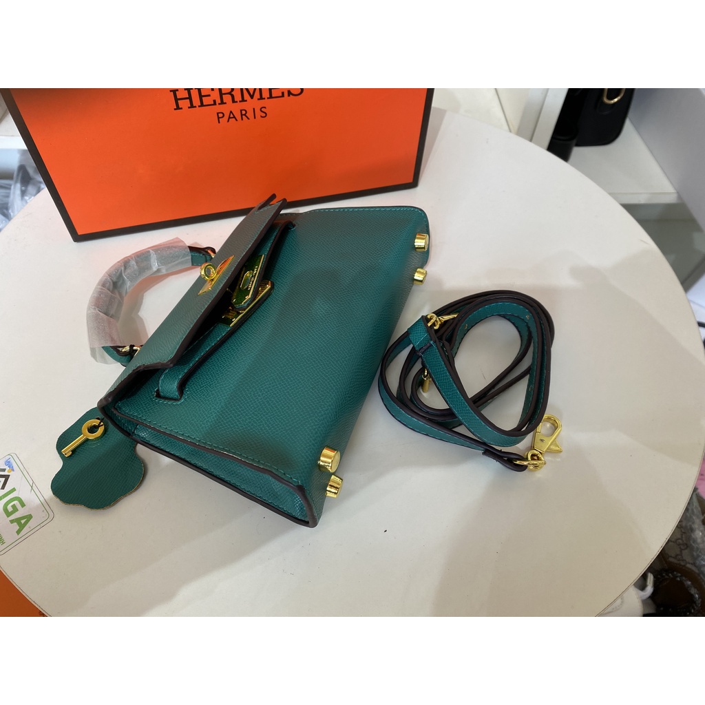 Túi xách HM xanh HM đeo chéo ,quai xách tay hot 2021