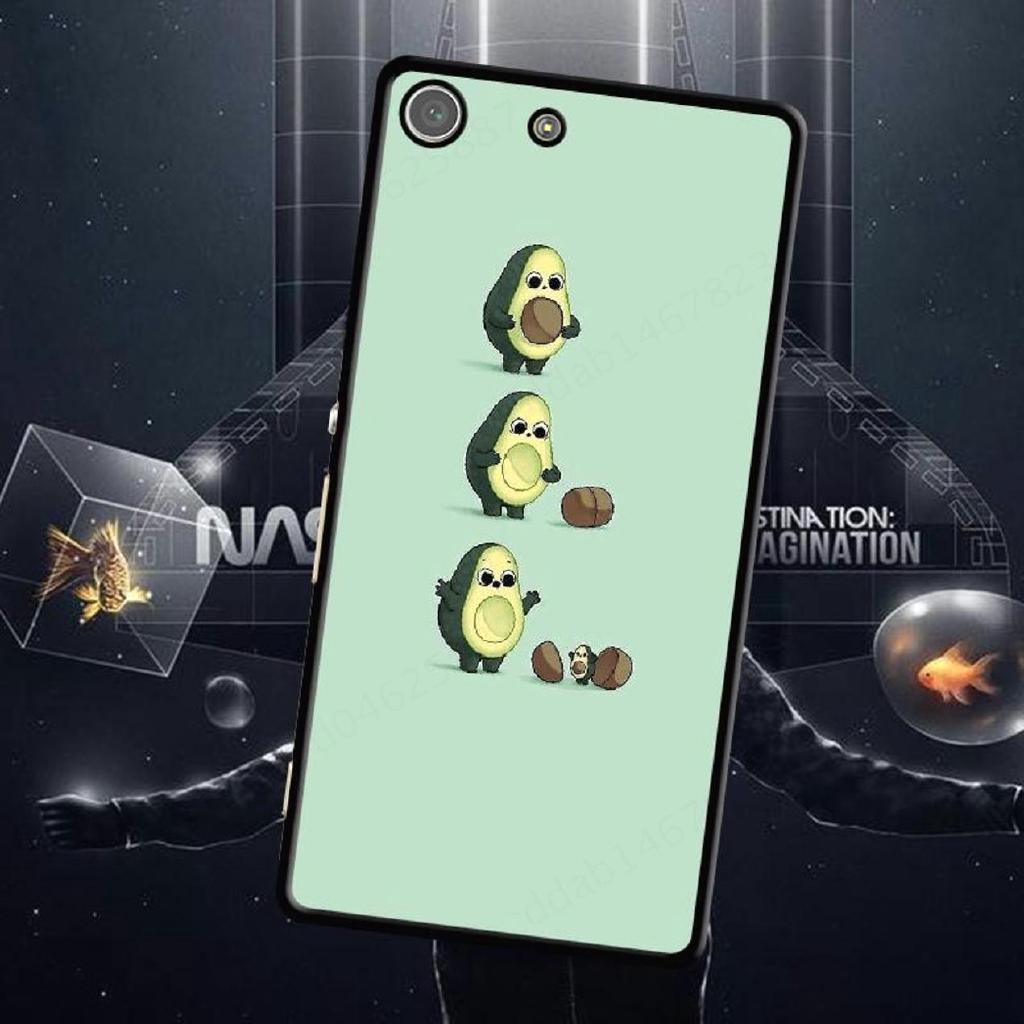 Ốp điện thoại nhựa TPU in hình trái bơ độc đáo thú vị cho Sony Xperia X XZ3 Z3 Z5 Z2 XZ2 XA