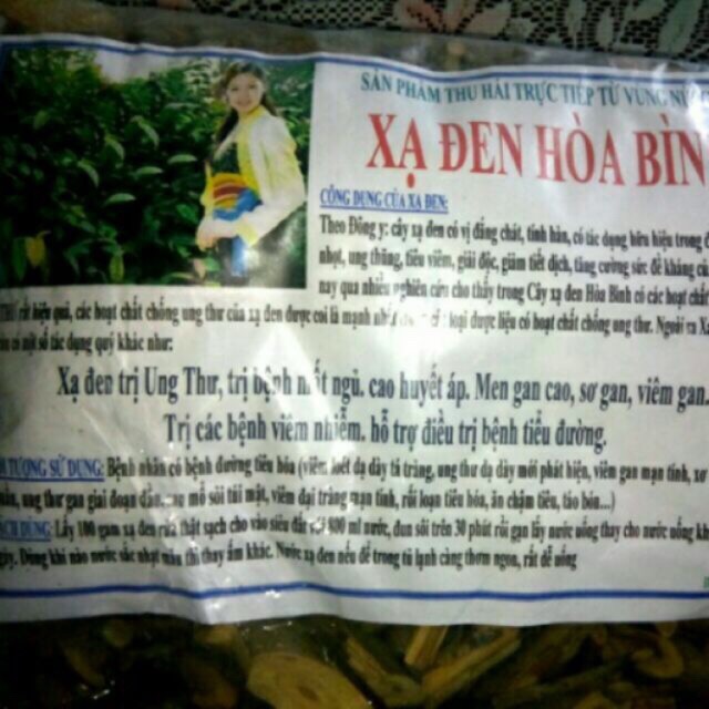 1Kg Xạ Đen Hoà Bình Giúp Phòng Và Điều Trị Ung Thư