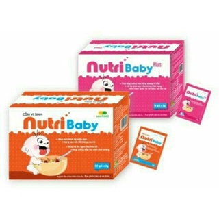 Cốm Ăn Ngon Tăng Sức Đề Kháng Nutribaby Nutribaby plus - Giúp bé ăn Ngon, Tăng sức đề Kháng, Tăng cường chức năng hô hấp