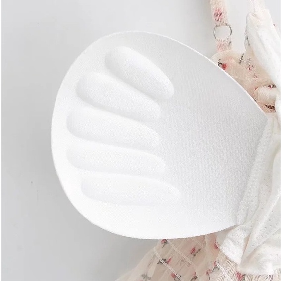 Áo Bra 2 Dây Nhún Hoa Nhí Bo Chun - Áo Thun Croptop Tiểu Thư Đáng Yêu AMYBRA B8421