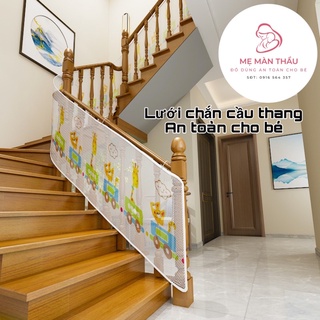 Lưới chắn cầu thang cho bé- lưới chắn ban công