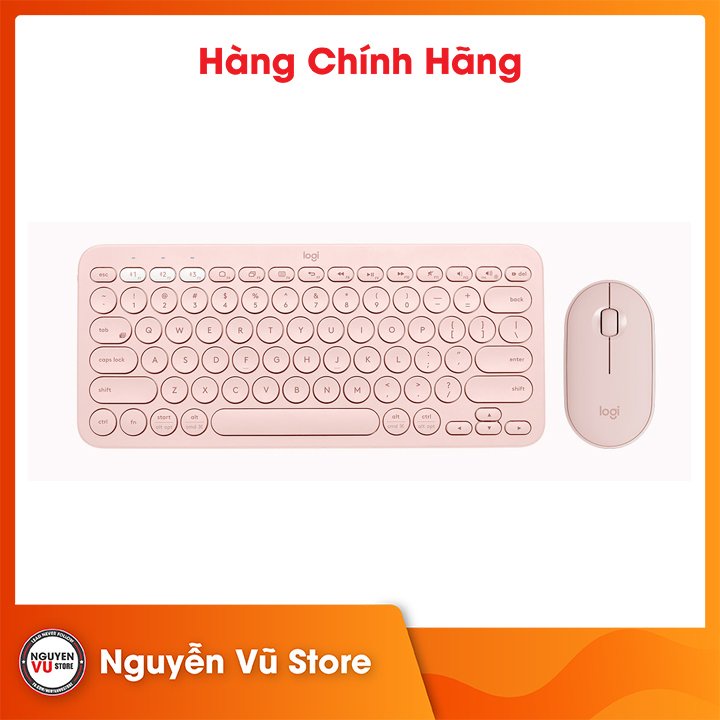 Bộ bàn phím không dây Logitech K380 + Chuột không dây Logitech M350 Hàng chính hãng