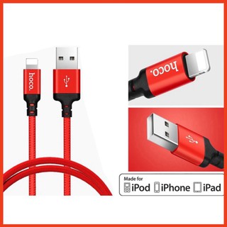 Dây Sạc - Cáp Sạc Nhanh iphon Chính Hãng Hoco X14. Dài 1 Mét, 2 Mét Cho iPhone, iPad Cáp Tai nghe Airpod