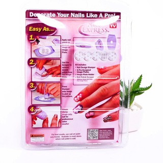 Bộ dụng cụ vẽ móng tay gồm 35 mẫu