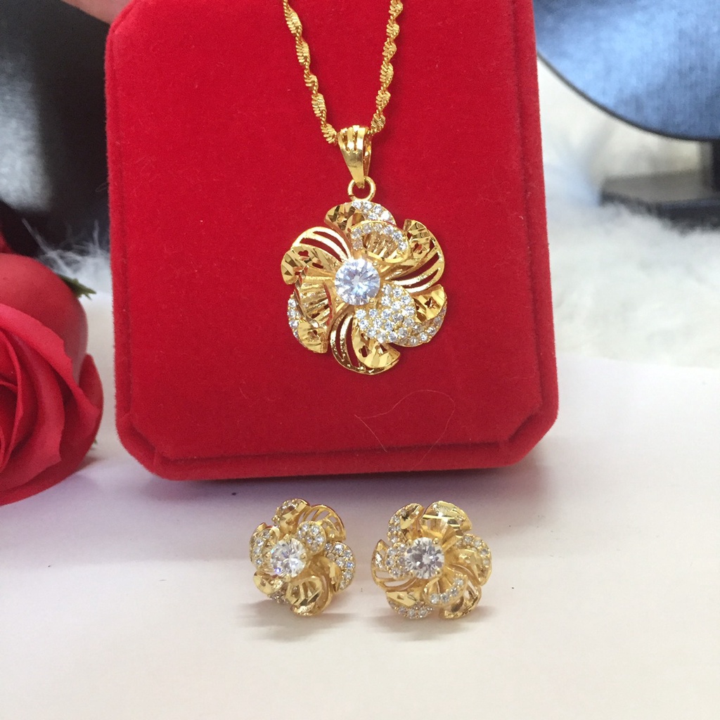 Khuyên Tai Hoa Mai T527 Cho Nữ Namoo Jewelry