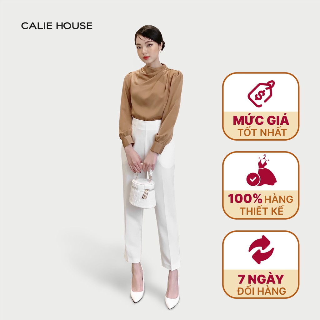 Áo Chéo Vai 3 Ngọc Thương Hiệu Calie House A122