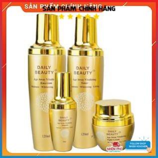 Bộ dưỡng da Đánh Thức Thanh Xuân Daily Beauty - Dưỡng trắng da, chống lão hóa, ngăn ngừa nám tàn nhang