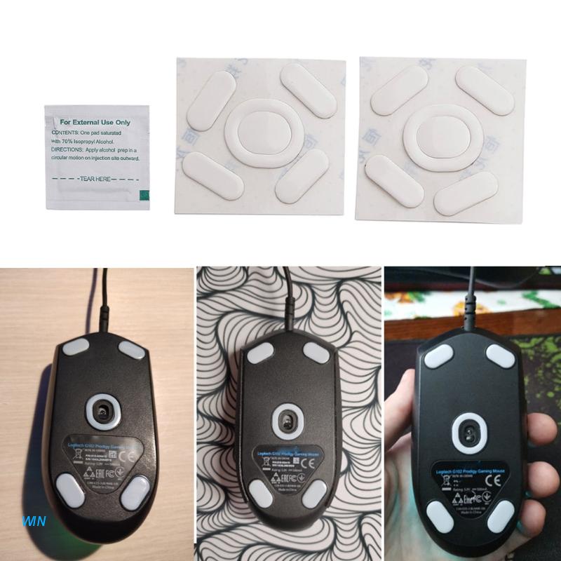 Bộ 2 Miếng Dán Chân Chuột Máy Tính Chống Trượt Dạng Tròn Thay Thế Cho logitech G102