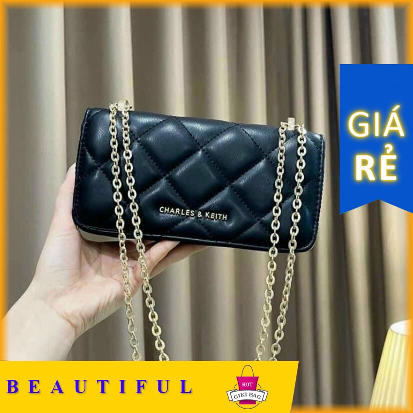 Ví dài đeo chéo nữ giá rẻ dùng đi chơi, dự tiệc vs674 Giki bag