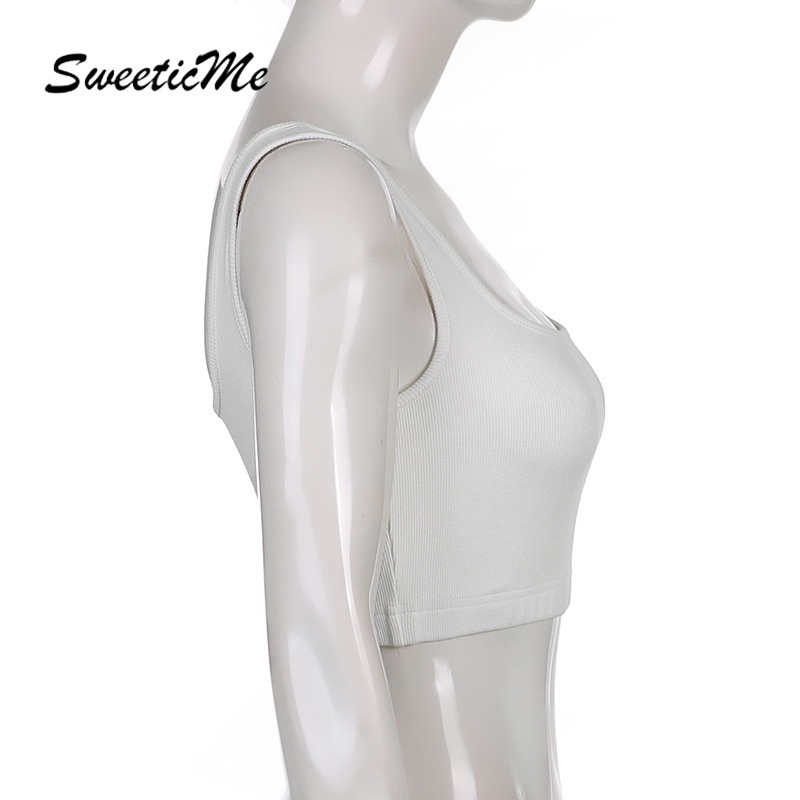 Áo Tank Top cổ vuông thiết kế quyến rũ cho phái nữ