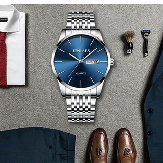 Đồng Hồ Nam JENISES JAPAN Máy QUARTZ Vỏ Thép Mặt Kính Sapphire Chống Xước Cao Cấp | BigBuy360 - bigbuy360.vn