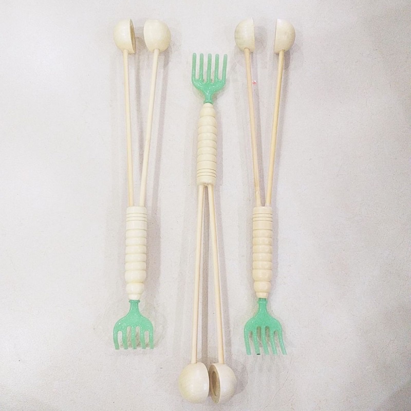 GẬY ĐẤM LƯNG 2IN1 BẰNG TRE