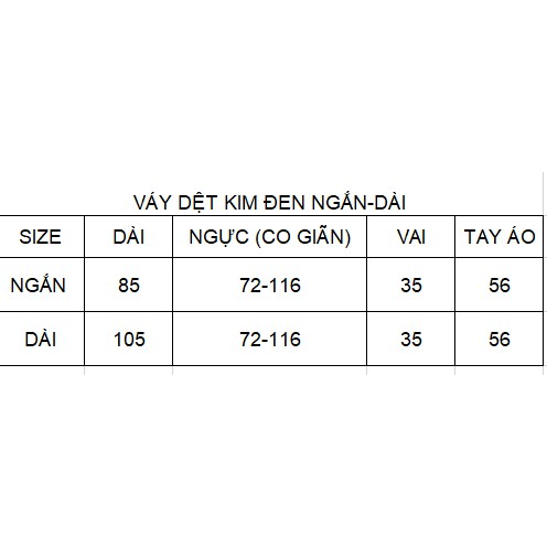 Váy đầm dệt kim tay dài màu đen cổ tròn (SẴN)