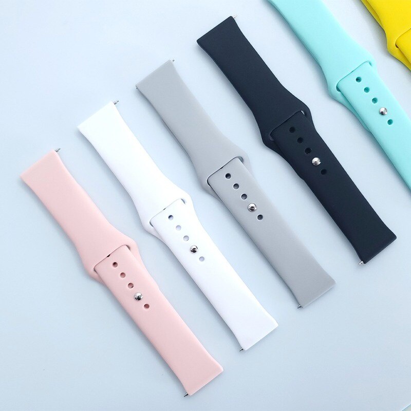 Dây đeo silicon cho đồng hồ thông minh Samsung Galaxy Watch 4 Classic/Active 2 44Mm 40Mm/3 45Mm