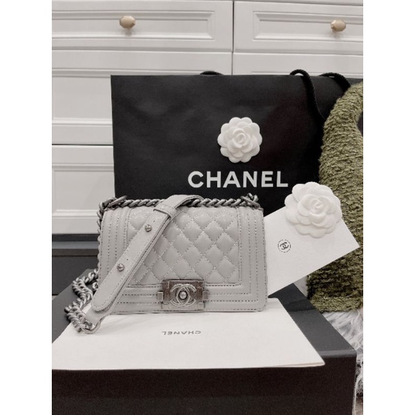 Túi nữ C.N boy lambskin sz20cm -4 màu xinh dã man