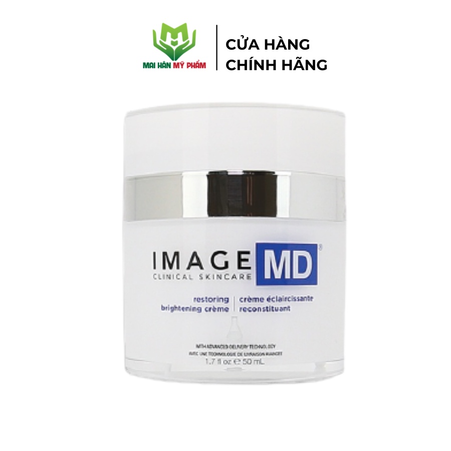 Kem sáng da mờ nám Image Skincare MD Restoring Brightening Crème With Adt Technology Tm 50 ml - Mỹ Phẩm Mai Hân