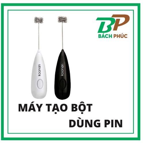 MÁY TẠO BỘT ĐÁNH BỘT DÙNG PIN - DỤNG CỤ PHA CHẾ - KHO PHA CHẾ ĐÀ NẴNG