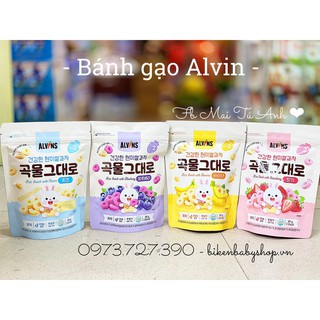 Bánh gạo Alvin Hàn Quốc date 2022