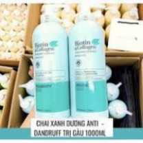 Dầu Gội xả (cặp) collagen & Biotin XANH VÀNG Kiềm Dầu phục hồi hư tổn ,khô xơ, chống rụng mới _New