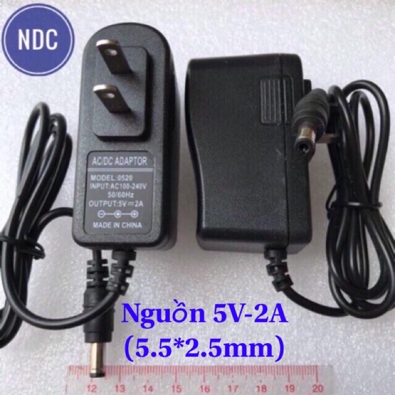 Nguồn 5V-2A 5.5x2.5mm (LOẠI 1) Cho Enybox, Tanix, Máy Chấm Công