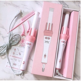 Lược, Máy uốn xoăn tóc xoay 360 độ đa năng, tiện dụng