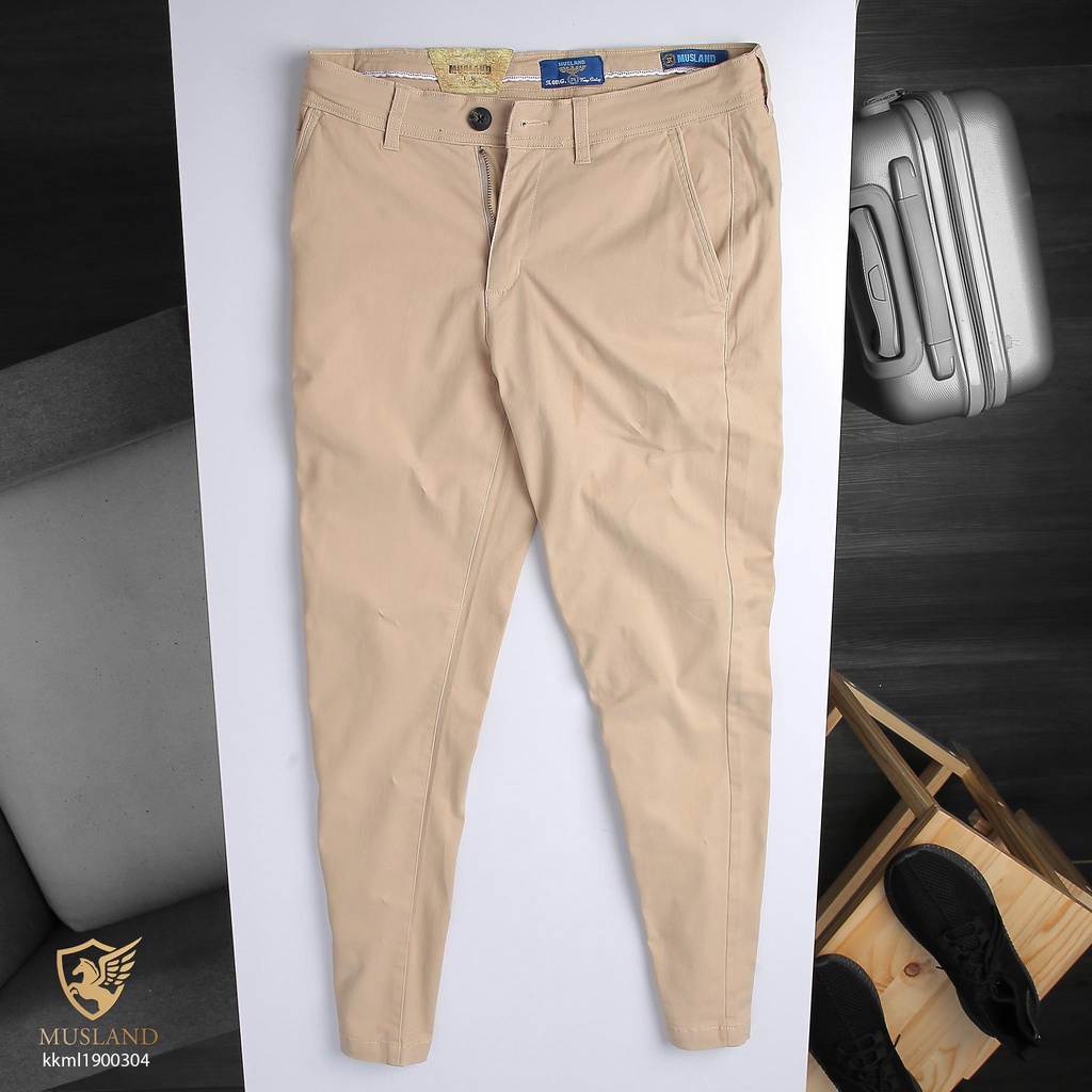 Quần Kaki Xuất Hàn Musland KKML19003