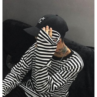 Áo thun tay dài nam nữ unisex Sleeves sọc ngang 2 Trùm Unisex PhillipStore quan jogger