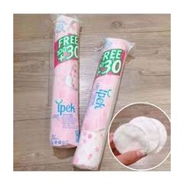 Bông Tẩy Trang Ipek 130 Miếng Thổ Nhĩ Kỳ Chiết Xuất 100% Cotton Tự Nhiên