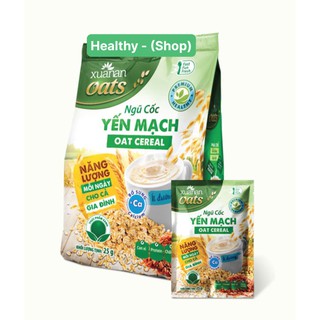 Bn.cốc yến mạch xuân an gói 400g - đính kèm hàng tặng