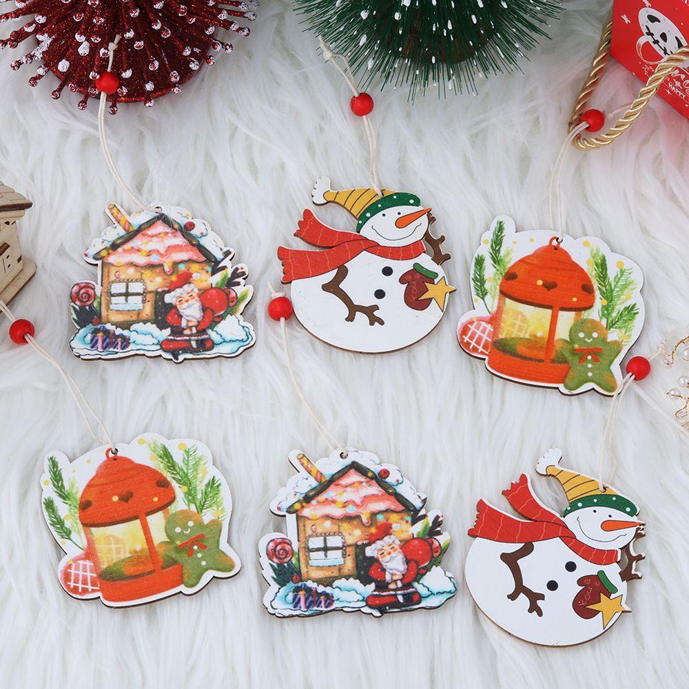 LONTIME Hộp 6 Phụ Kiện Trang Trí Cây Thông Noel