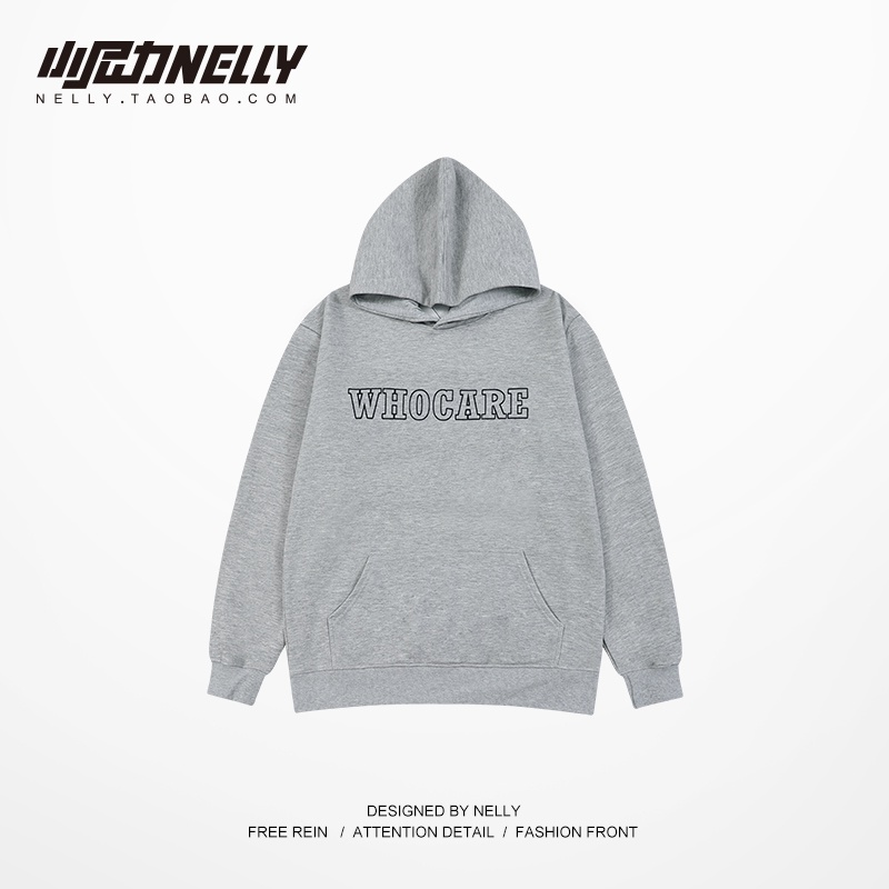 Áo hoodie nỉ lót lông Nelly unisex mẫu mới 2022 mã 016