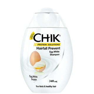 Dầu gội ngăn ngừa rụng tóc protein trứng CHIK chai 340 mL