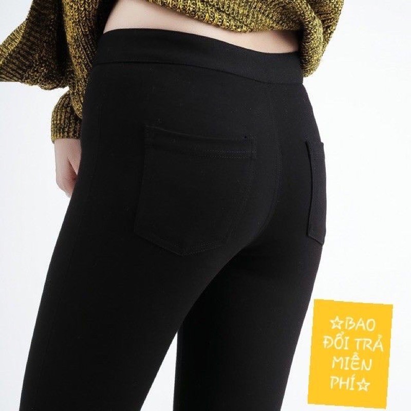 [FREE SHIP] quần legging quần legging 4 túi (100% COTTON-Co Giãn 4 Chiều,Ko Xù,Ko Phai Màu) | BigBuy360 - bigbuy360.vn