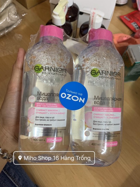 Nước tẩy trang Garnier nga 400ml | BigBuy360 - bigbuy360.vn