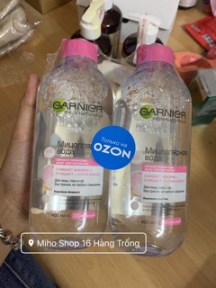 Nước tẩy trang Garnier nga 400ml