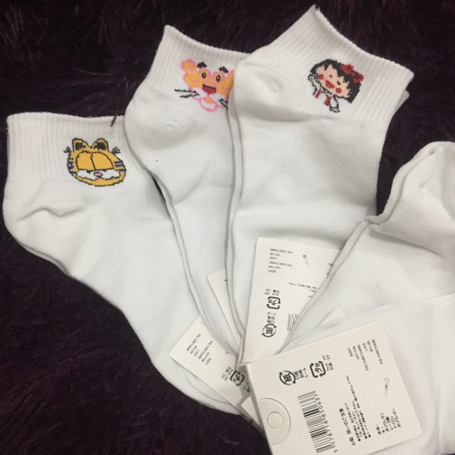 10 đôi tất 3d hàn quốc, vớ hoạt hình