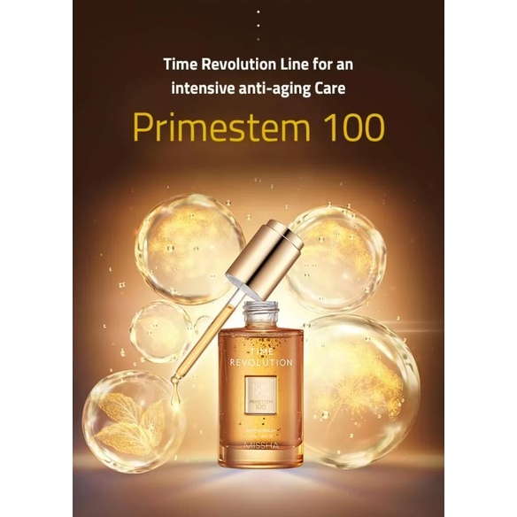 MISSHA Serum Dưỡng Da Nâng Cơ Chống Lão Hóa Và Nếp Nhăn Time Revolution Prime stem 100 50ml