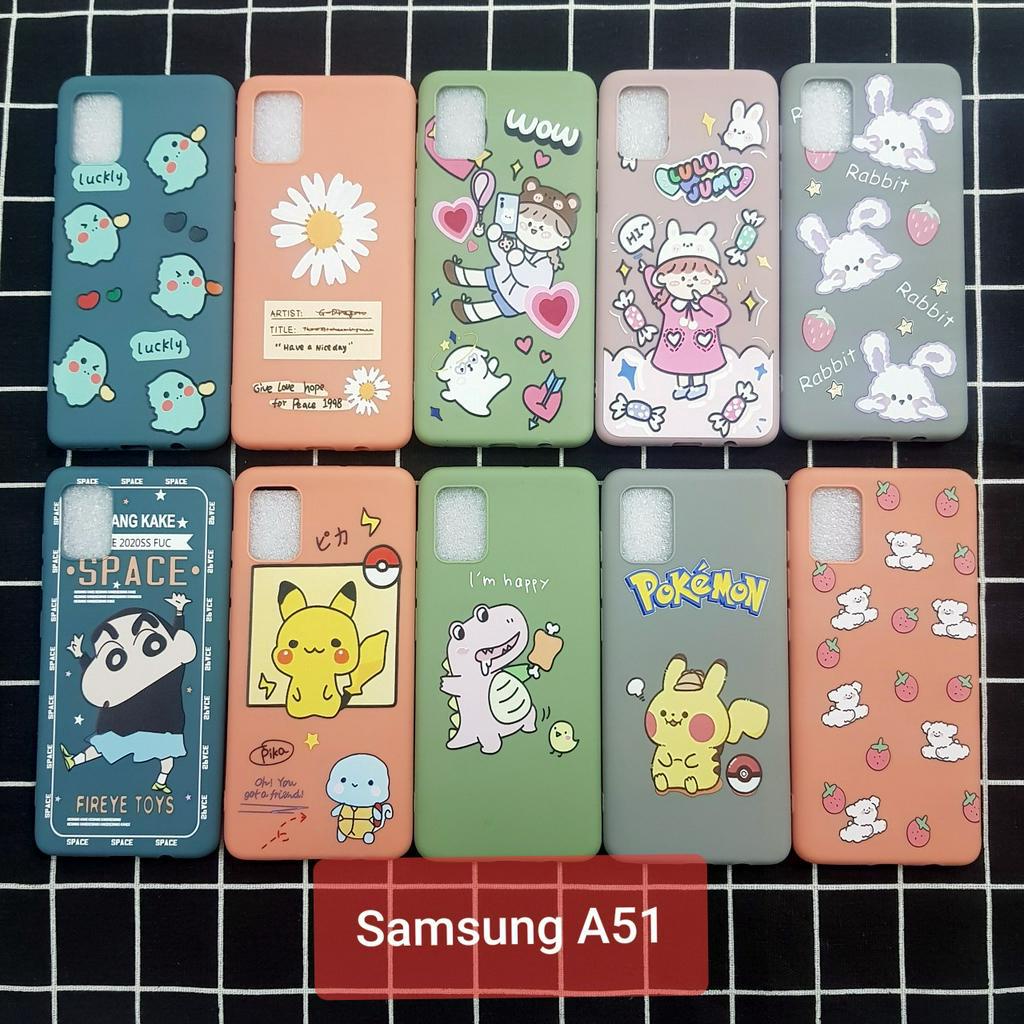 [Nhiều mẫu] ốp Lưng vali dẻo cute Cho Sam Sung A51 Samsung Galaxy A51 cute