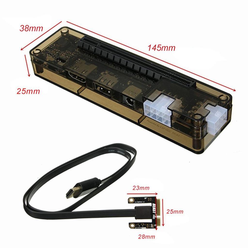 V8.0 EXP GDC Beast Máy tính xách tay Dock Card Video Độc lập Bên ngoài cho Máy tính xách tay