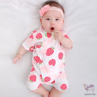 Áo liền quần Kiểu Kimono Cho Bé