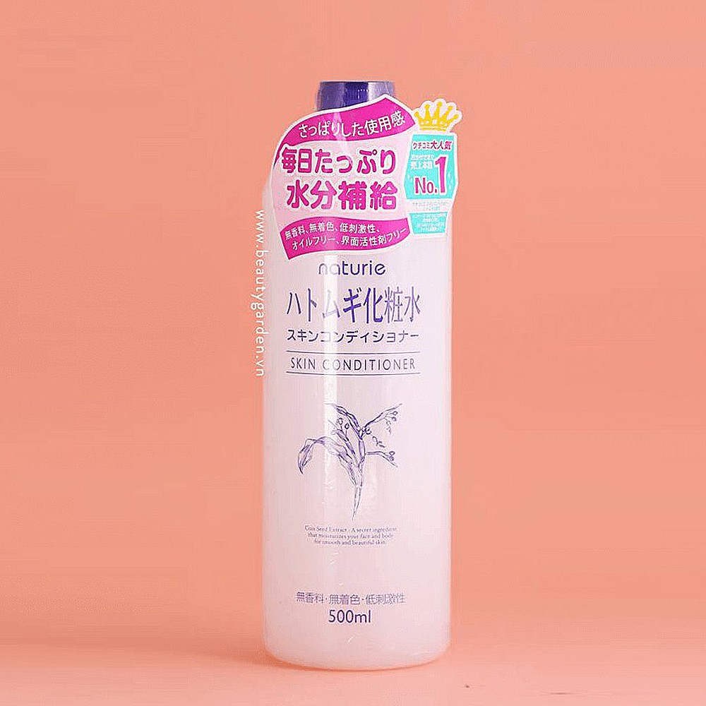 Lotion dưỡng ẩm Naturie Hatomugi Skin Conditioner Chai 500ml