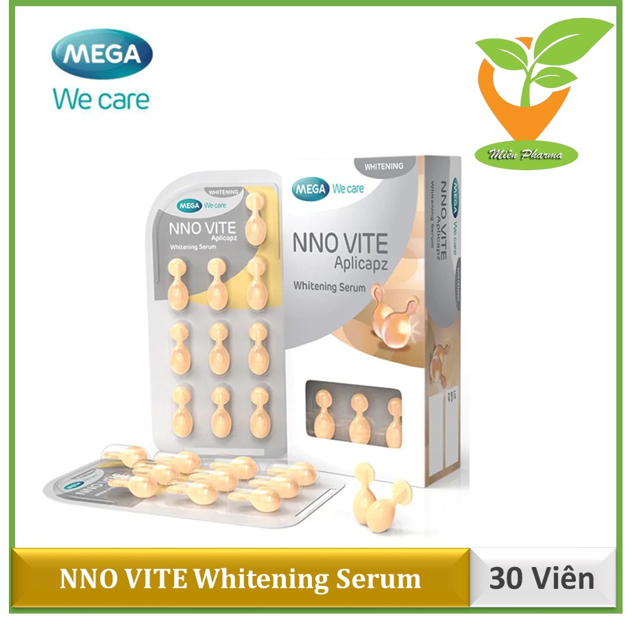 VIÊN VITAMIN NNO VITE 30v - Da trắng và sáng màu, dưỡng sâu bên trong [serum dưỡng trắng]