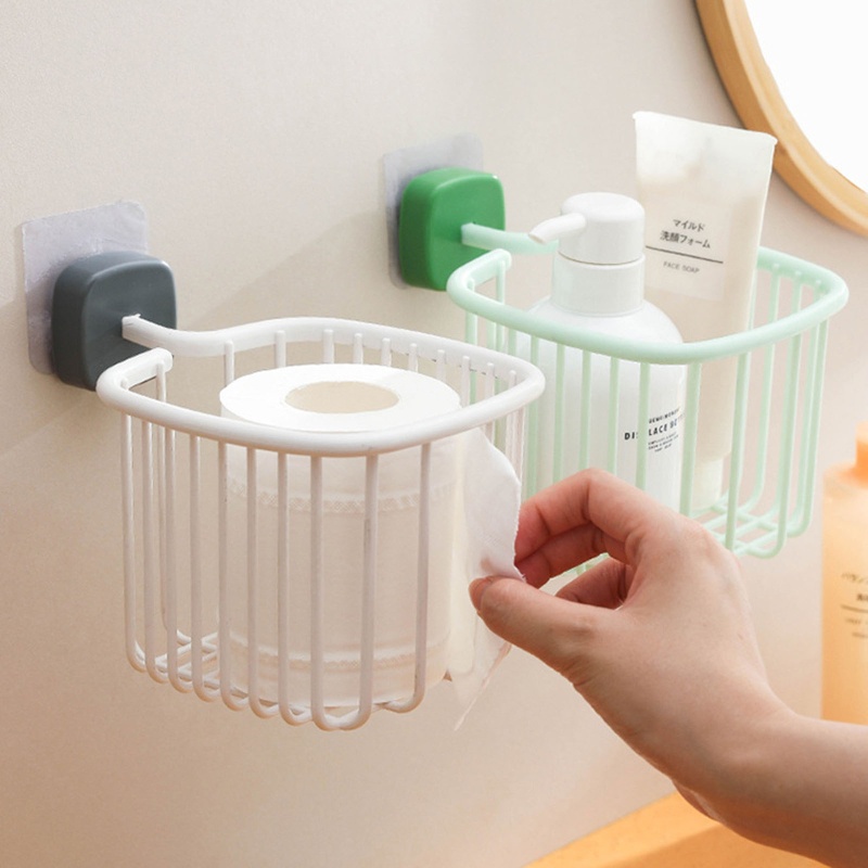 Giỏ Đựng Khăn Giấy Bằng Nhựa Thiết Kế Đục Lỗ Tiện Dụng