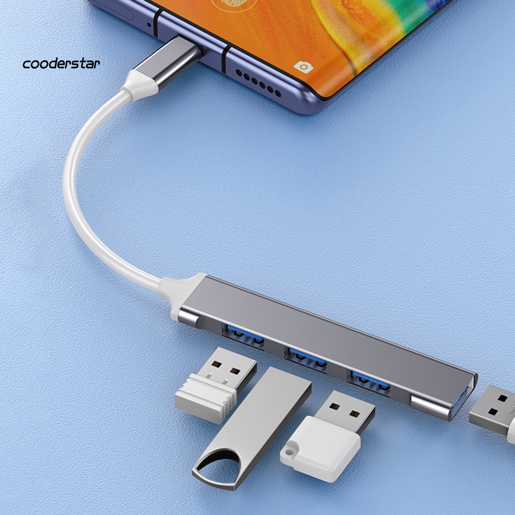 Hub Chia 4 Cổng USB 3.0 Type-C 3.0 Đa Năng Tiện Dụng