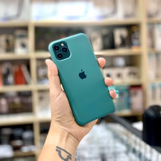 ỐP CHỐNG BẨN LOGO TÁO LÓT NỈ CHỐNG SỐC CHỐNG VA ĐẬP XANH MIDNIGHT BLUE CHO IPHONE 6 ĐẾN 11/PRO/MAX