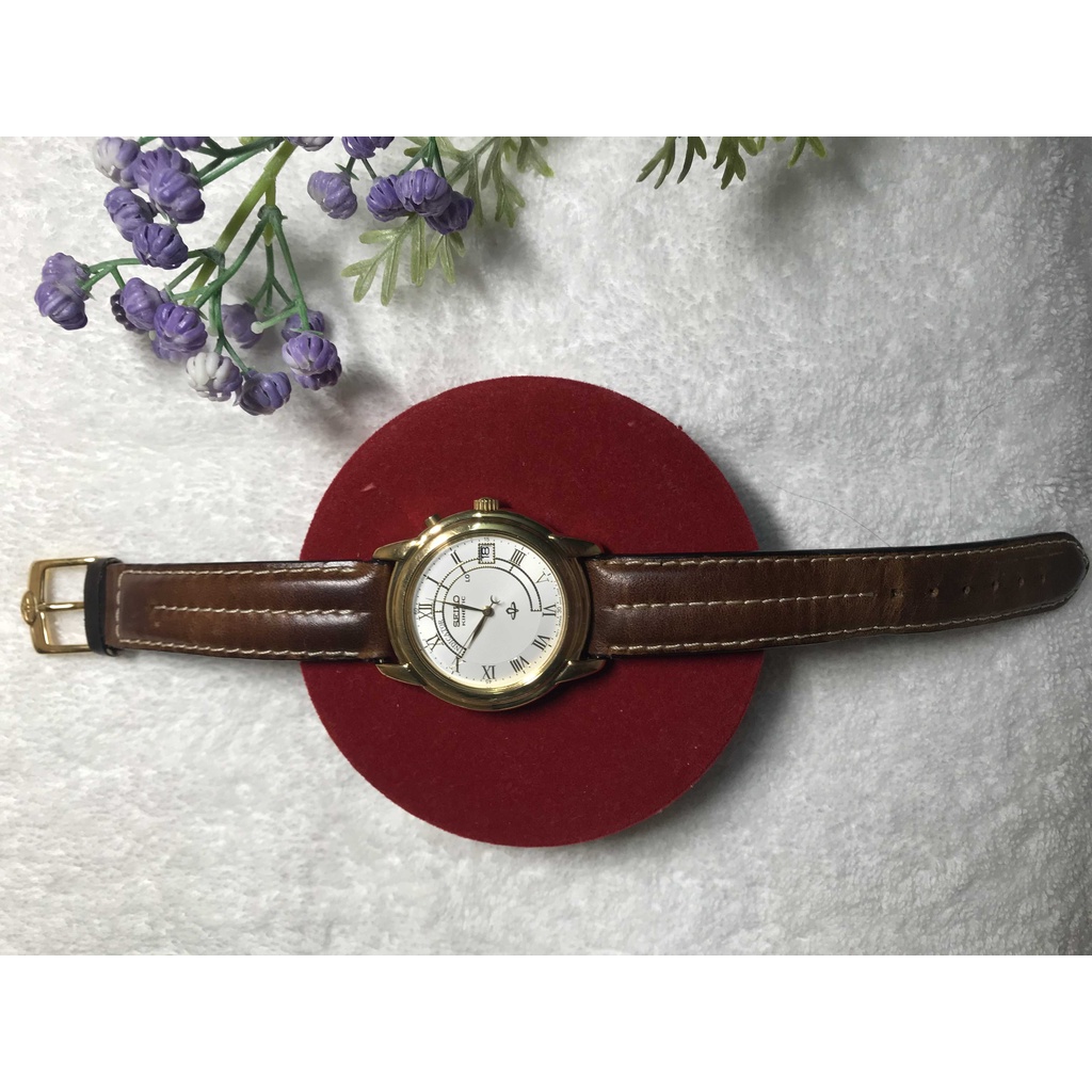 ĐỒNG HỒ NAM SEIKO KENETIC - JAPAN (tự động nạp pin khi chuyển động)